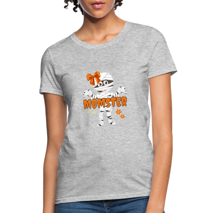Momster Women's T-Shirt - heather gray