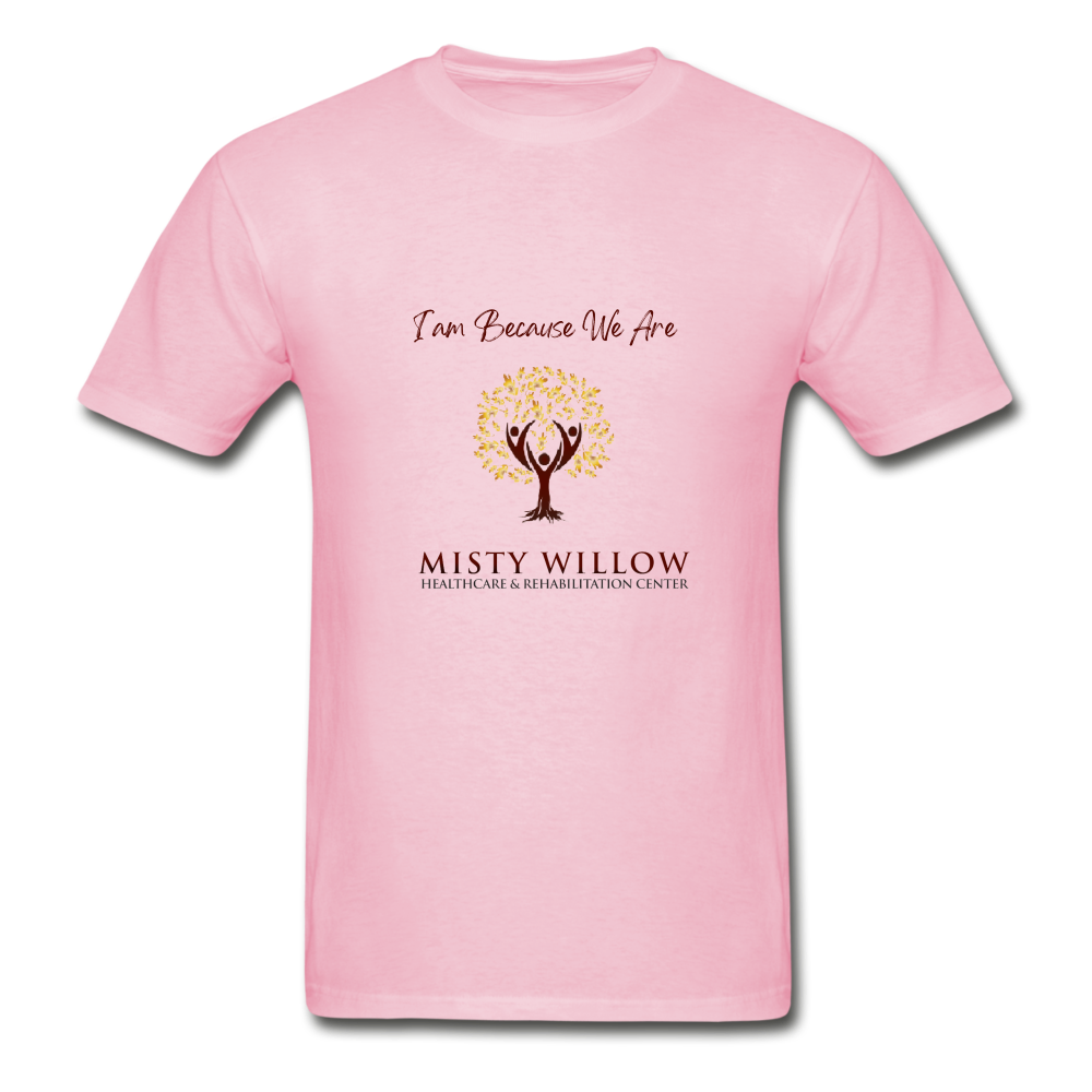 Misty Willow Gildan Ultra Cotton Adult T-Shirt - light pink