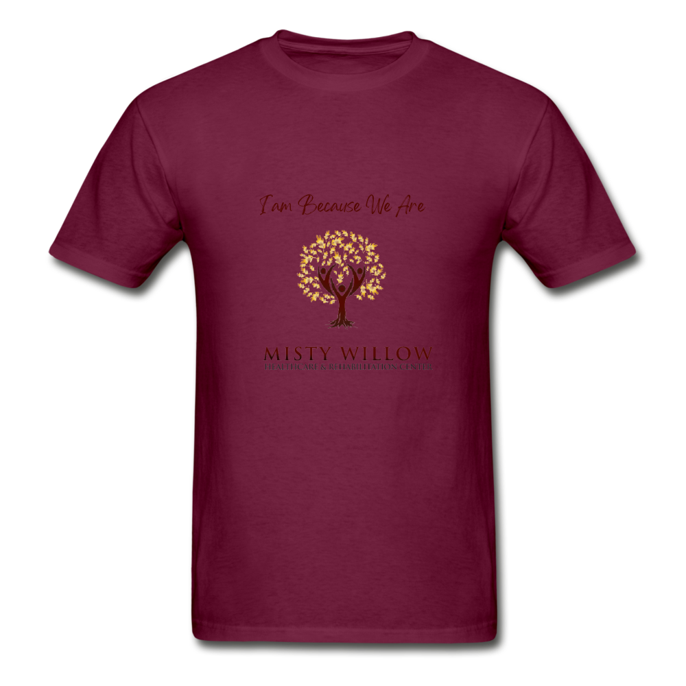 Misty Willow Gildan Ultra Cotton Adult T-Shirt - burgundy