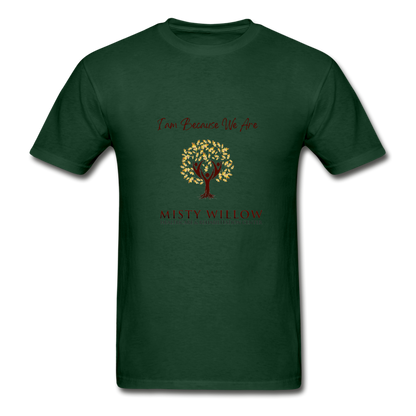 Misty Willow Gildan Ultra Cotton Adult T-Shirt - forest green