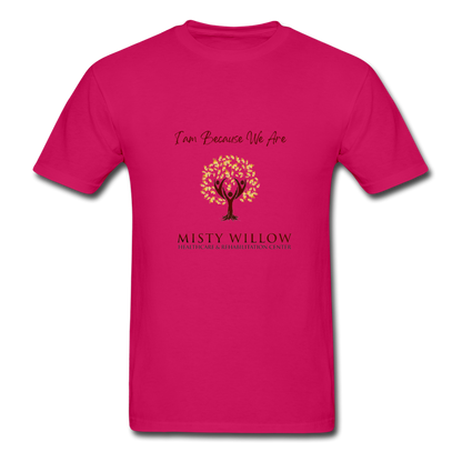 Misty Willow Gildan Ultra Cotton Adult T-Shirt - fuchsia