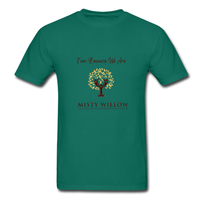 Misty Willow Gildan Ultra Cotton Adult T-Shirt - petrol