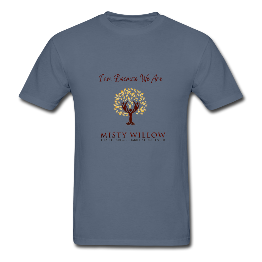 Misty Willow Gildan Ultra Cotton Adult T-Shirt - denim