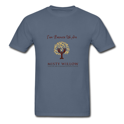 Misty Willow Gildan Ultra Cotton Adult T-Shirt - denim