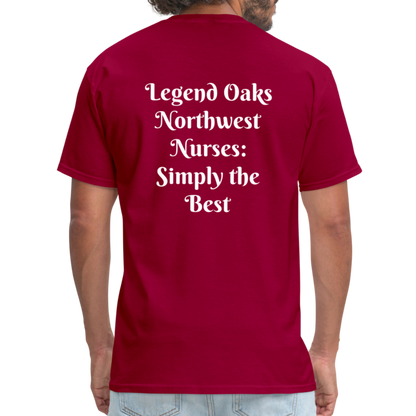 I'm a Nurse Unisex Classic T-Shirt - dark red