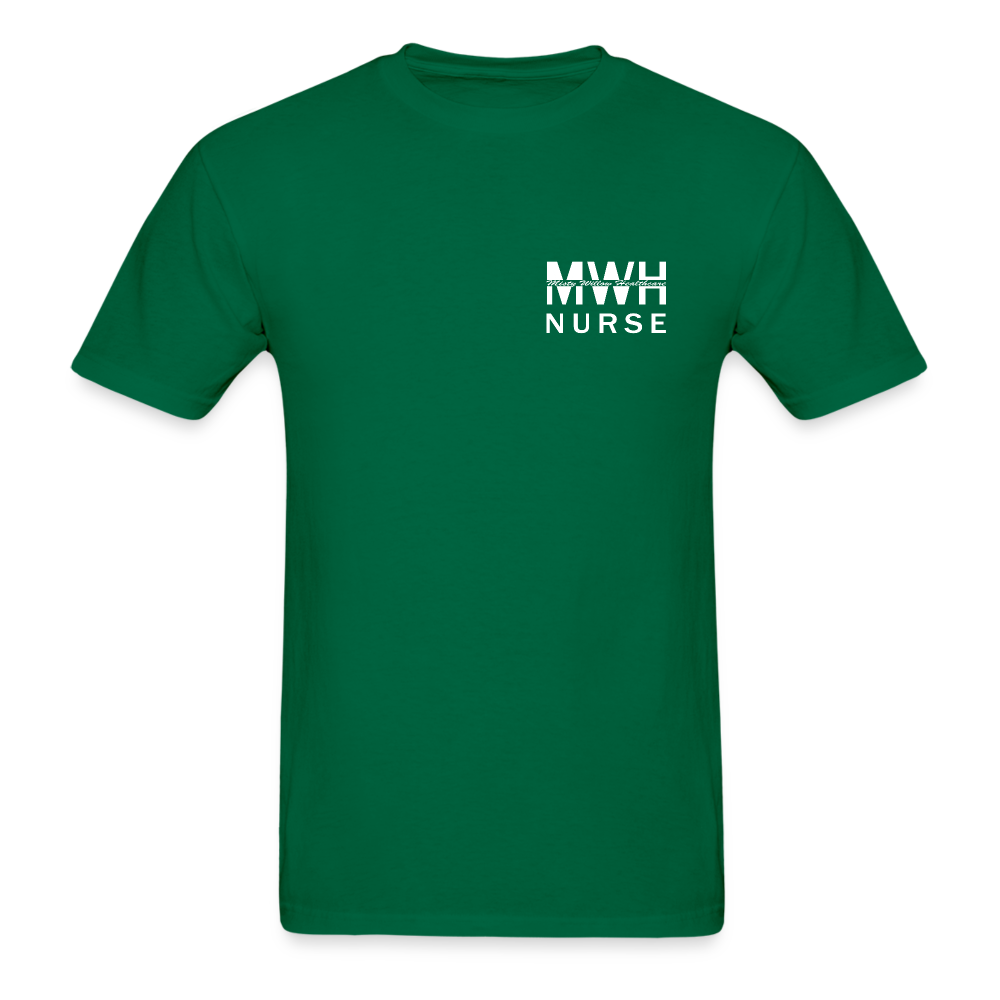 I'm Part of the Nursing Team - Gildan Ultra Cotton Adult T-Shirt - bottlegreen