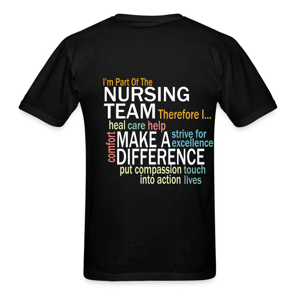 I'm Part of the Nursing Team - Unisex Classic T-Shirt - black