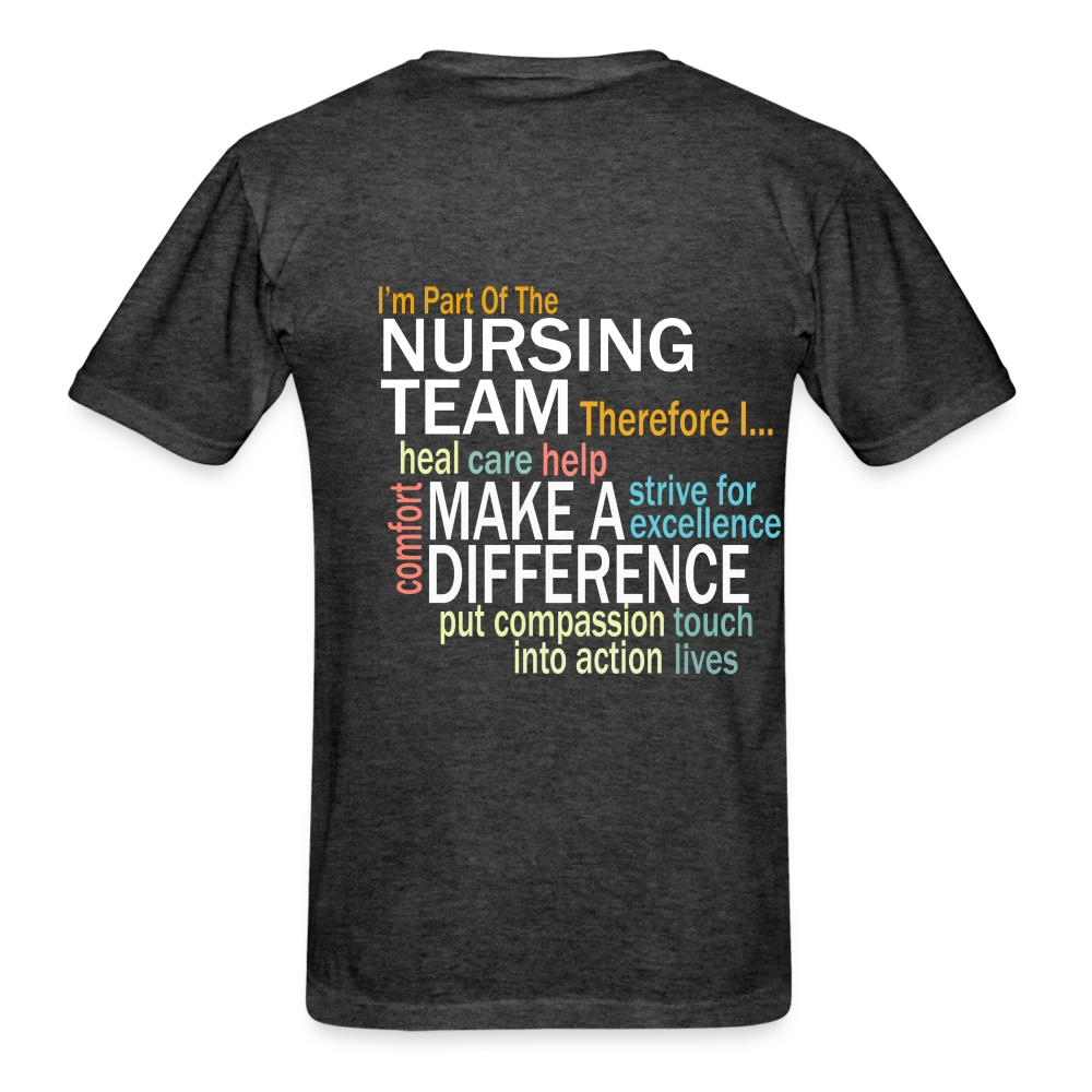 I'm Part of the Nursing Team - Unisex Classic T-Shirt - heather black