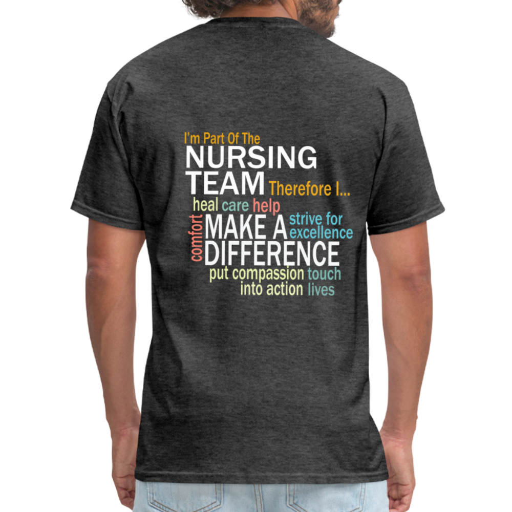 I'm Part of the Nursing Team - Unisex Classic T-Shirt - heather black