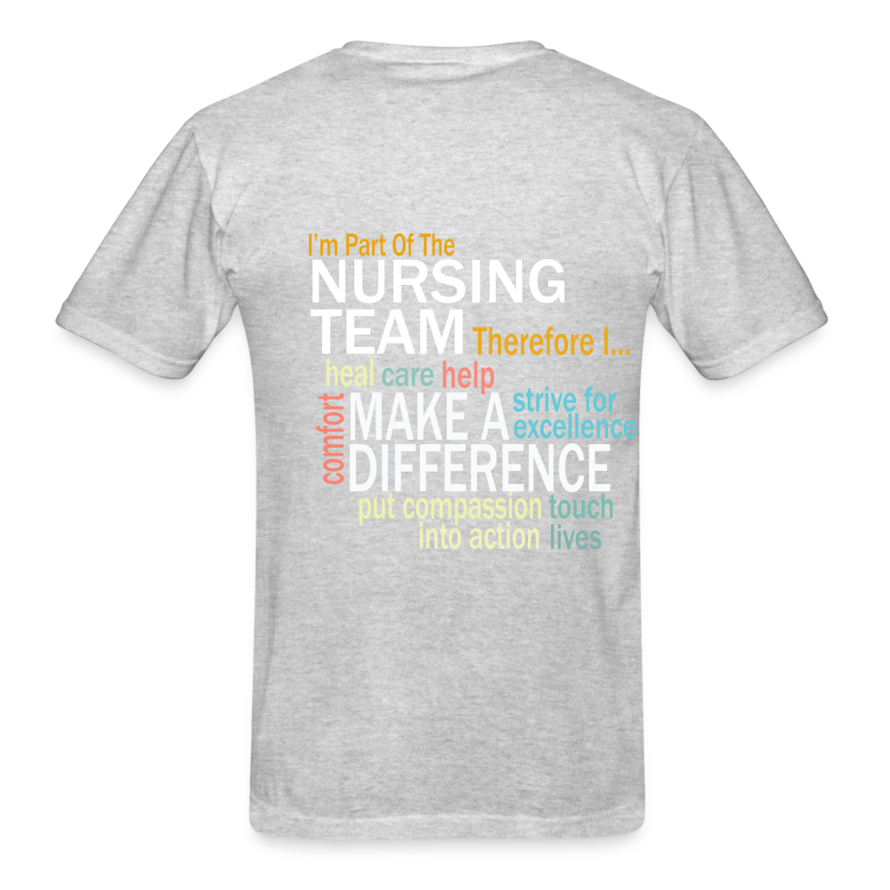 I'm Part of the Nursing Team - Unisex Classic T-Shirt - heather gray