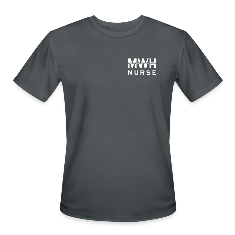 I'm Part of the Nursing Team - Men’s Moisture Wicking Performance T-Shirt - charcoal