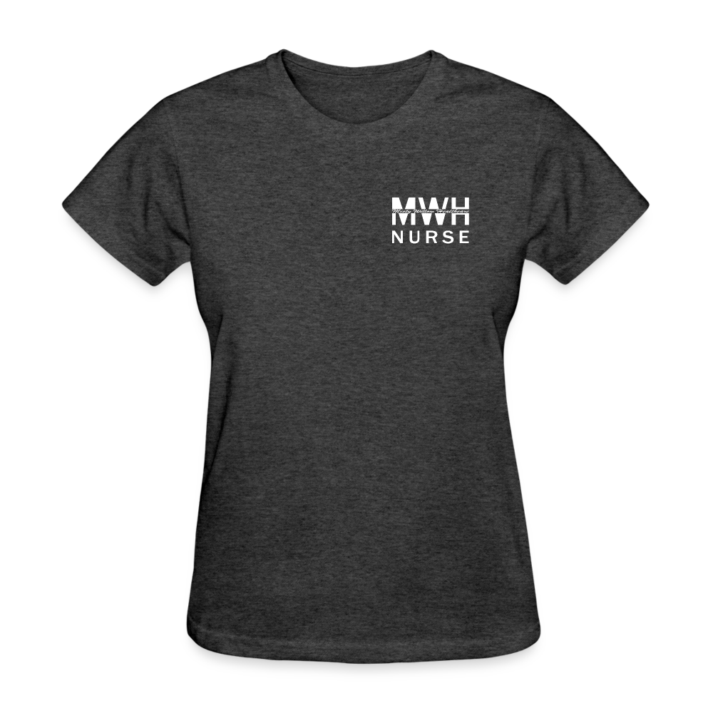I'm Part of the Nursing Team - Women's T-Shirt - heather black