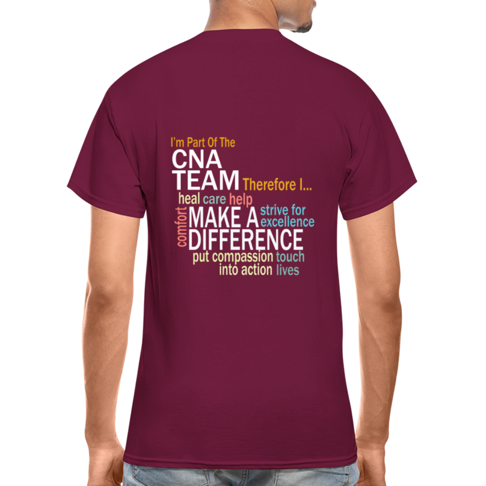 I'm part of the CNA Team - Gildan Ultra Cotton Adult T-Shirt - burgundy