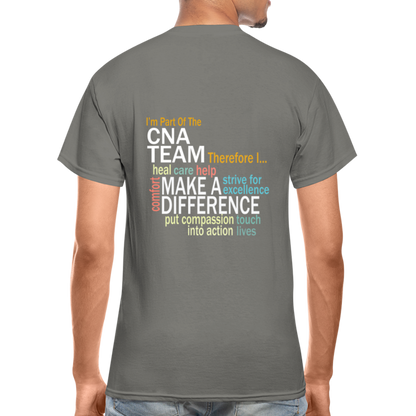I'm part of the CNA Team - Gildan Ultra Cotton Adult T-Shirt - charcoal