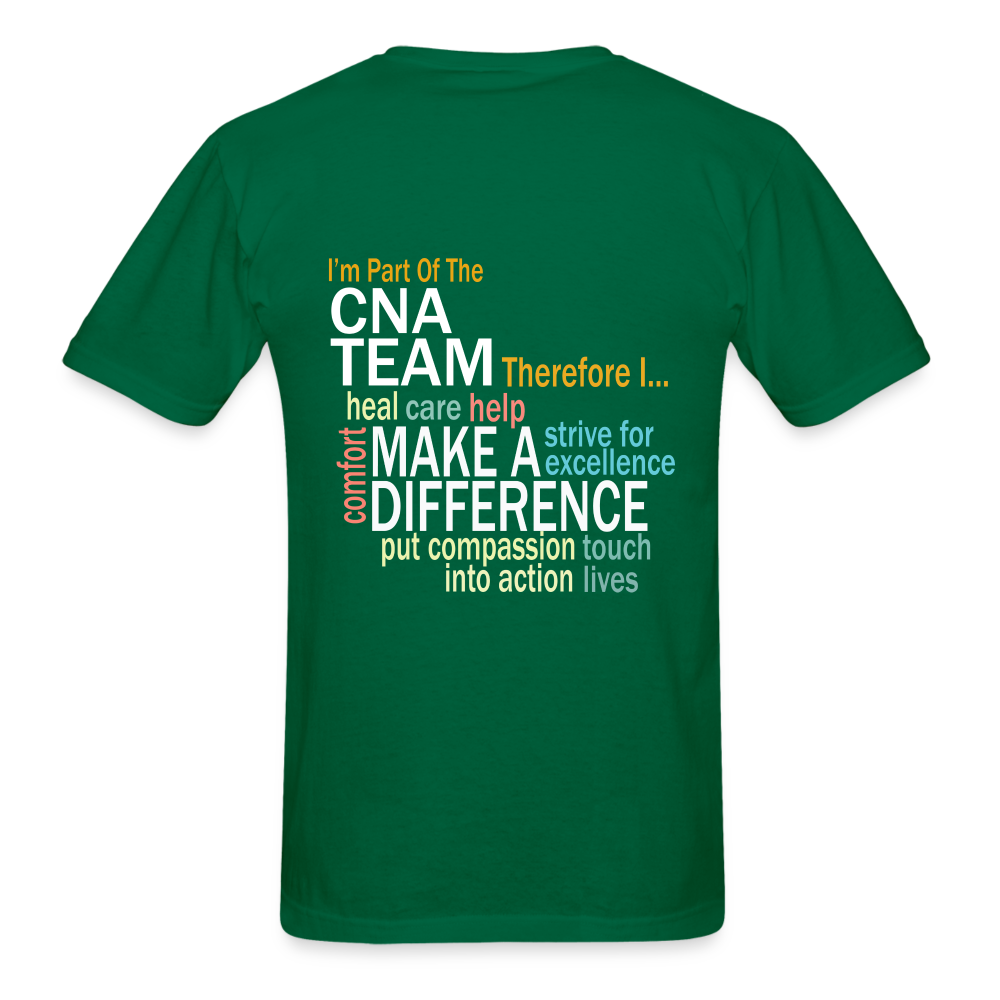 I'm part of the CNA Team - Gildan Ultra Cotton Adult T-Shirt - bottlegreen