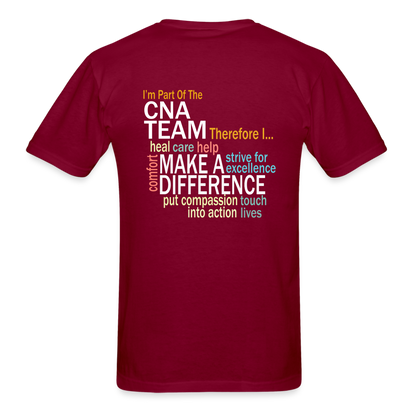 I'm Part of the CNA Team - Unisex Classic T-Shirt - burgundy