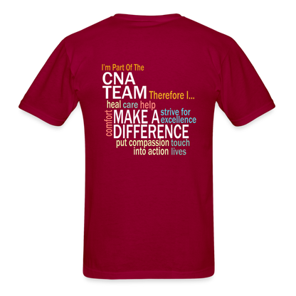 I'm Part of the CNA Team - Unisex Classic T-Shirt - dark red