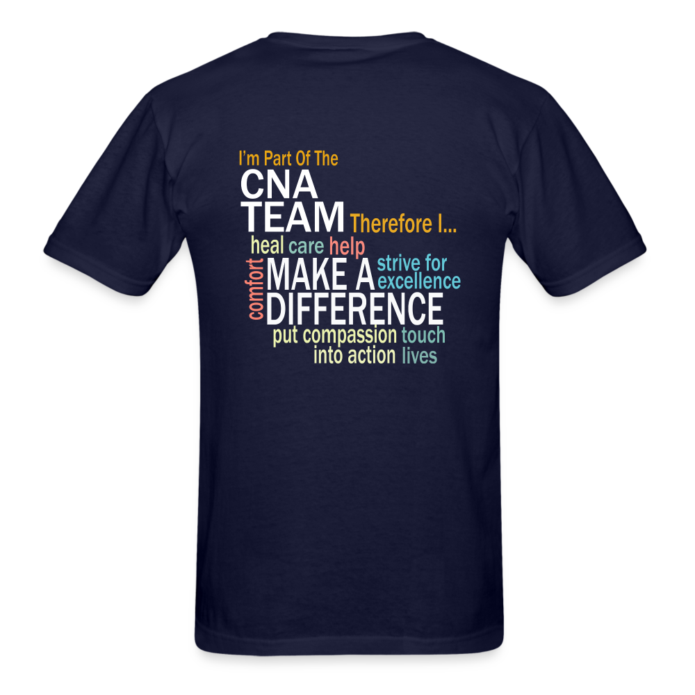 I'm Part of the CNA Team - Unisex Classic T-Shirt - navy