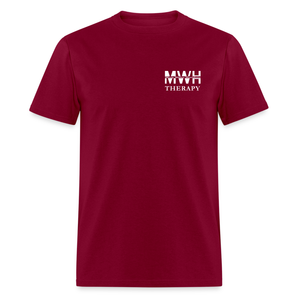 I'm Part of the Therapy Team - Unisex Classic T-Shirt - burgundy