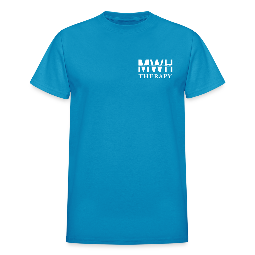 I'm Part of the Therapy Team - Gildan Ultra Cotton Adult T-Shirt - turquoise
