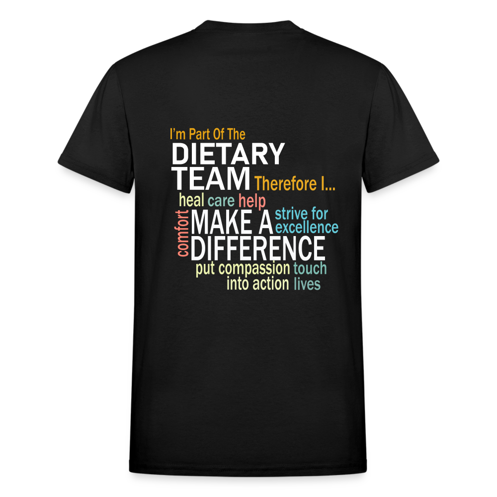 I'm Part of the Dietary Team - Gildan Ultra Cotton Adult T-Shirt - black