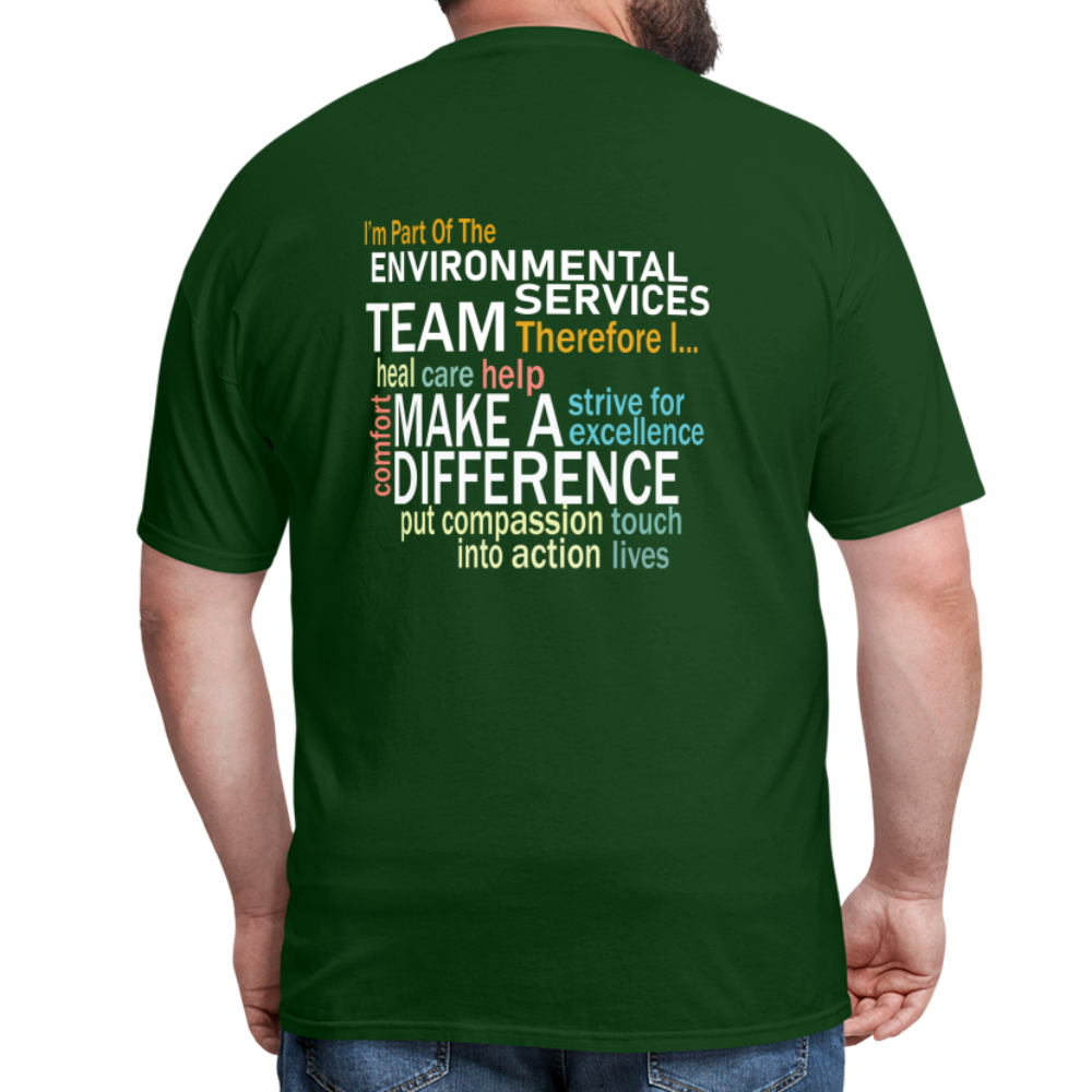 I'm Part of the Environmental Services Team - Unisex Classic T-Shirt - forest green
