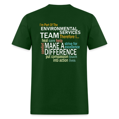 I'm Part of the Environmental Services Team - Unisex Classic T-Shirt - forest green