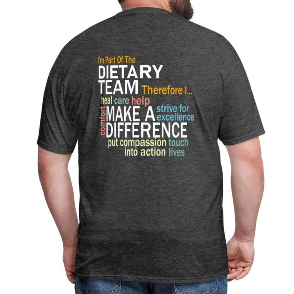 I'm Part of the Dietary Team - Unisex Classic T-Shirt - heather black