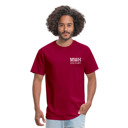 I'm Part of the Dietary Team - Unisex Classic T-Shirt - dark red