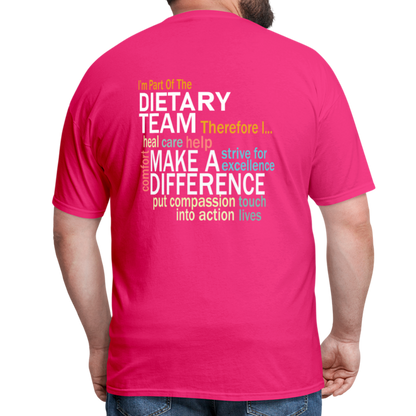 I'm Part of the Dietary Team - Unisex Classic T-Shirt - fuchsia