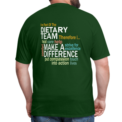 I'm Part of the Dietary Team - Unisex Classic T-Shirt - forest green